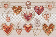 Love&Rose botany vintage watercolor, a Decorative Illustration by EL_SUHOVA (Thumbnail 4 of 13)