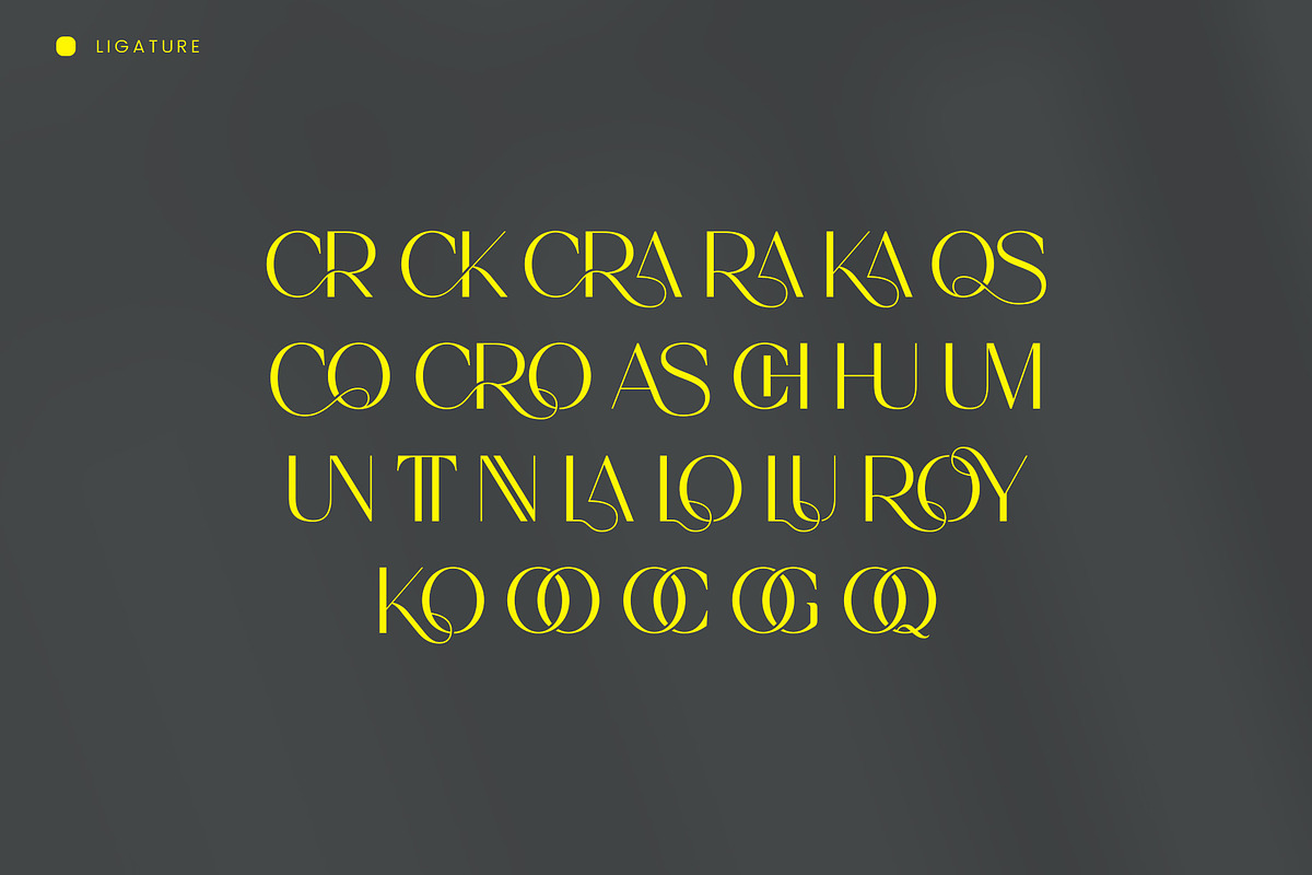 Coroy - Elegant Sans Serif Font, a Sans Serif Font by Aqeel_Art (Photo 11 of 12)