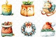 Kawaii Amber And Mint Christmas, an Illustration by Black Bird Studio (Thumbnail 3 of 6)