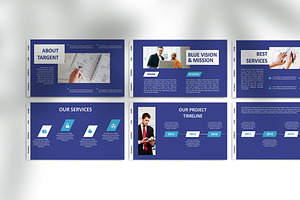 BLUE BUSINESS - Powerpoint