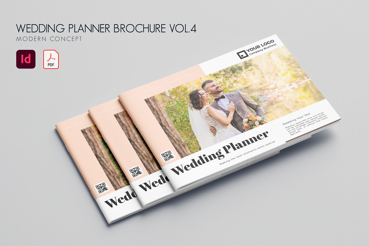 Wedding Planner Brochure Vol.4, a Brochure Template by Bewalrus Studio (Photo 1 of 11)