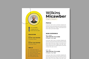 CV Template, a Resume Template by MightyDesign (Thumbnail 4 of 8)