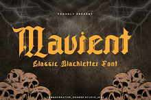 Mavient - Classic Blackletter Font