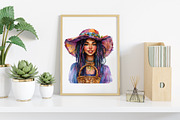 Boho Halloween Trick or Treat, an Illustration by Canvas Craft (Thumbnail 5 of 8)