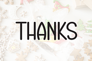 Christmas Cookies | Script Font, a Script Font by Scratchones (Thumbnail 8 of 8)