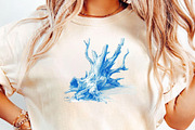 Seashell Ocean Sketch Clipart, an Illustration by DreamCafeArt (Thumbnail 6 of 6)