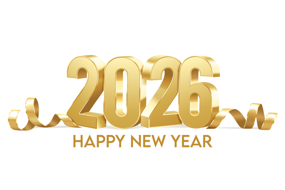 Happy New Year 2026, a Background Graphic by AlexMstudio (Photo 3 of 3)