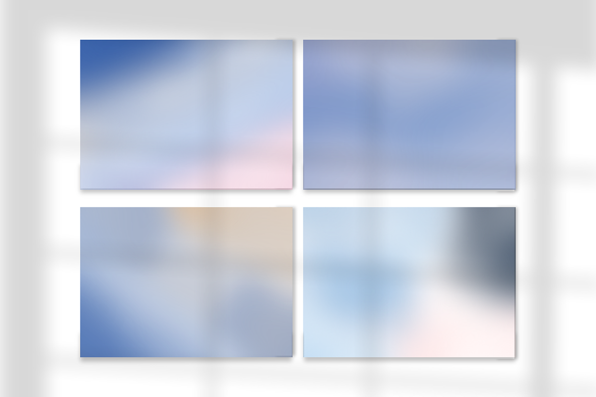 17+ Blue Gradient Backgrounds, a Background Graphic by The Journey Atelier (Photo 6 of 7)