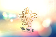 Vintage V Letter Logo, a Branding & Logo Template by essegraphic (Thumbnail 3 of 4)