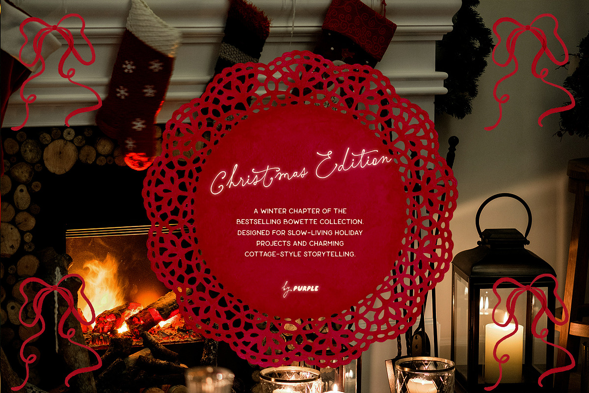 Bowette: Christmas Frames & Papers, an Object Graphic by Purple (Photo 4 of 13)