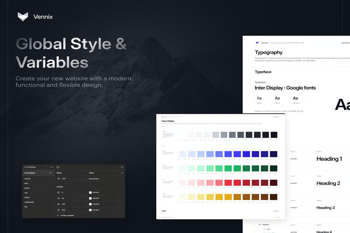 Zennix - Crypto & Web3 App UI Kit, an UI Kit Template by Lumina_ui_ux202 (Photo 5 of 6)