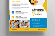 Back To School Admission Flyer, a Flyer Template by MightyDesign (Thumbnail 3 of 6)