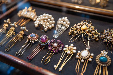 Collection of Vintage Hair Pins and, a Photo by Iftikhar Alam