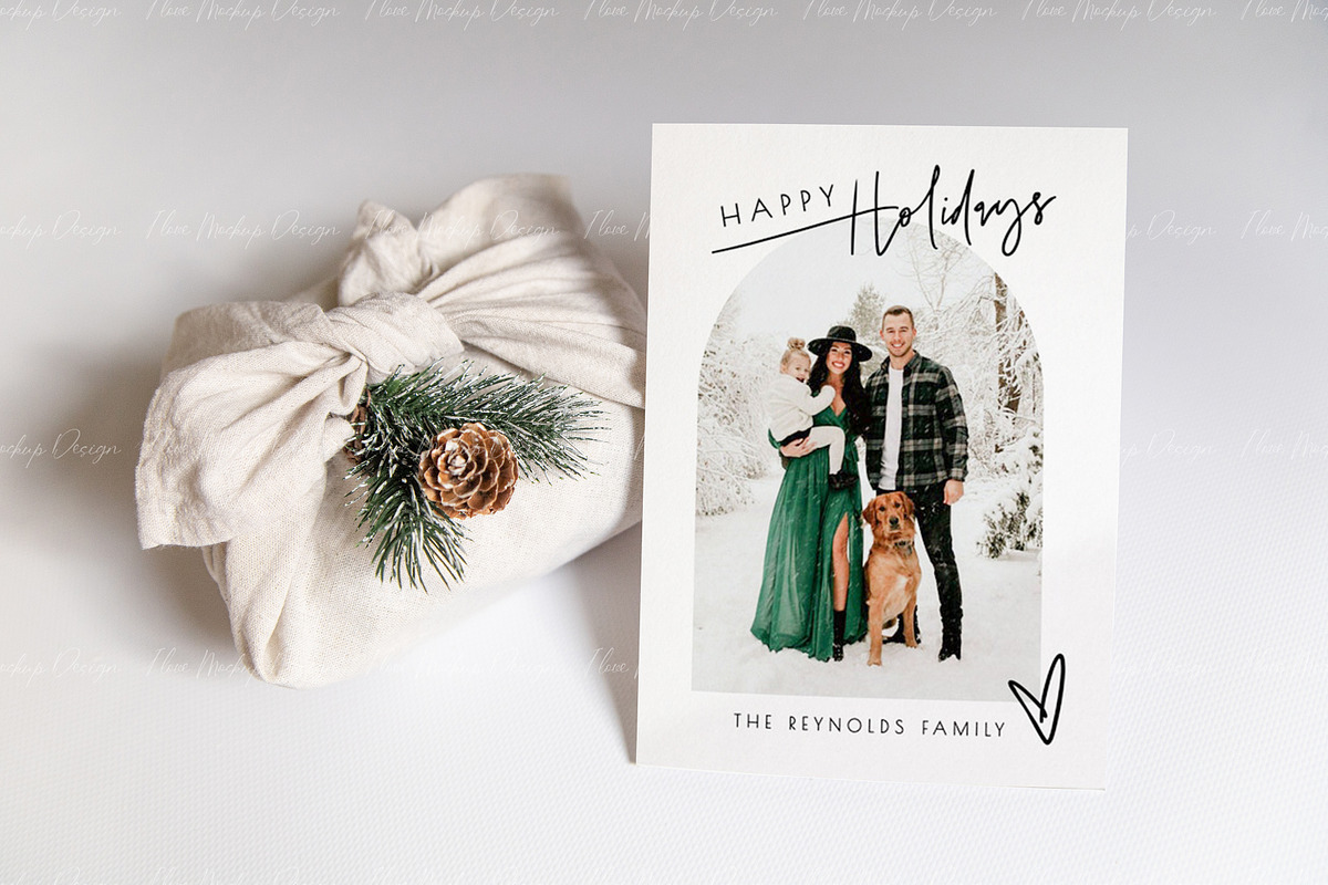 Сhristmas 5x7 Сard Mockup, a Product Mockup by ILoveMockupDesign (Photo 10 of 11)