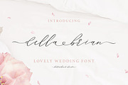 Della Brian - Lovely Wedding Font, a Script Font by Letterhend Studio (Thumbnail 1 of 9)