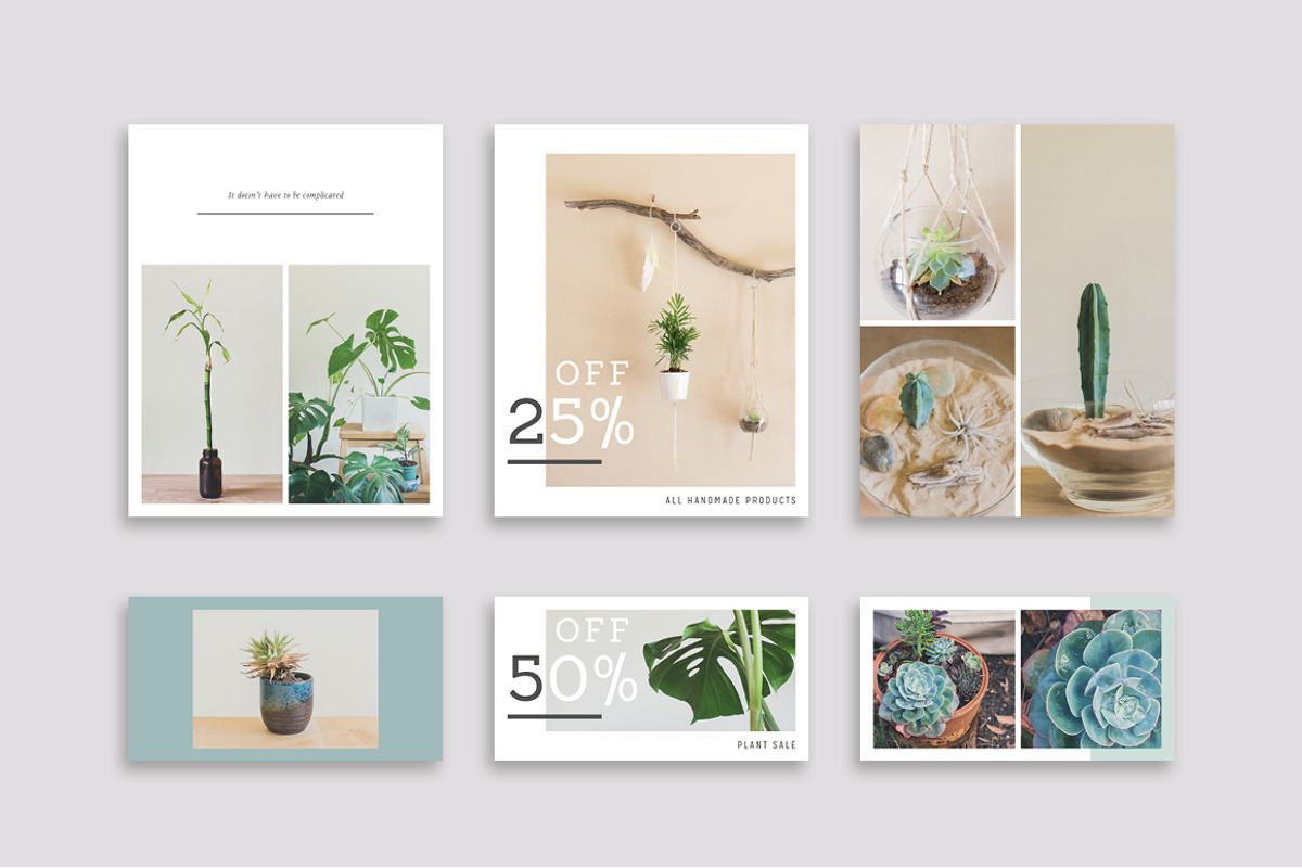 NATURALIS  Social Media BUNDLE, a Social Media Template by 46&2 Collective (Photo 6 of 11)