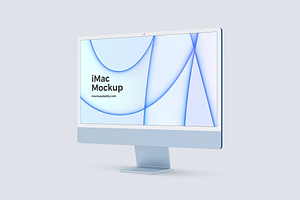 IMac 2021 Mockup