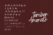 Tember Ameristo Casual Signature, a Script Font by Maulana Creative (Thumbnail 6 of 7)
