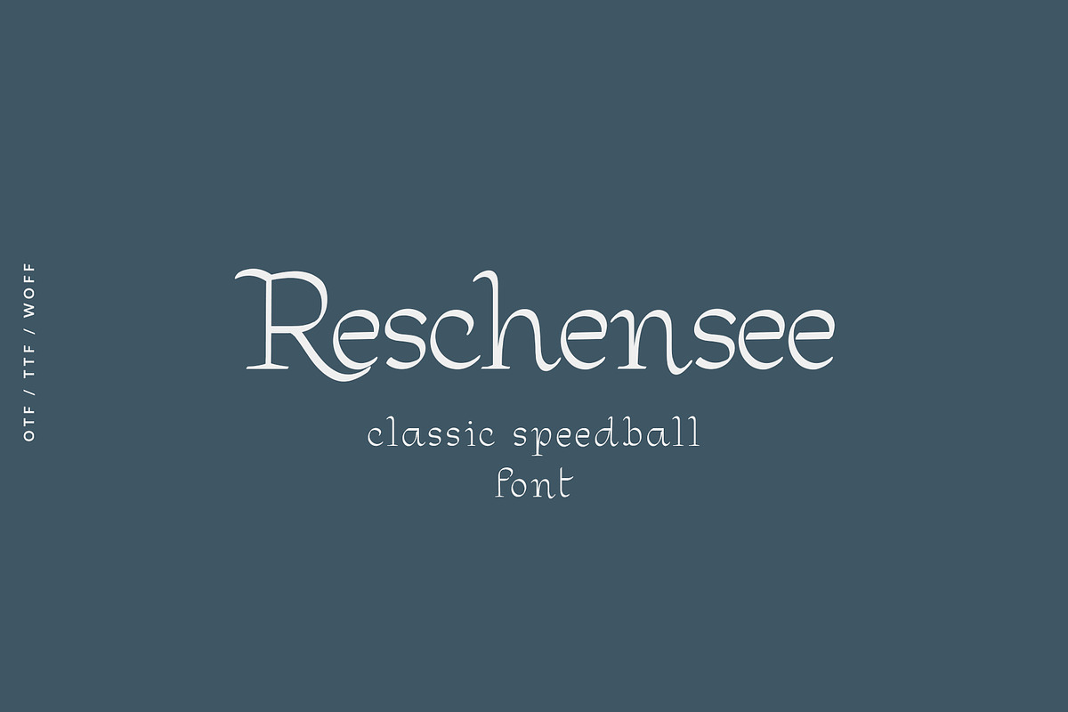 Reschensee font