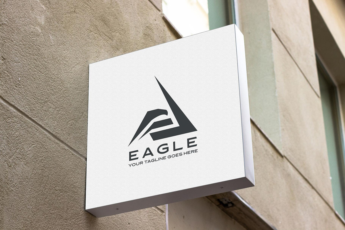 Modern Geometric Eagle Logo, a Branding & Logo Template by YUDesignStore (Photo 2 of 10)