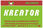 Innovation font, a Font by weknow (Thumbnail 1 of 5)