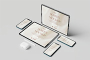 iPhone 12 & iPad Pro Mockup, an iPhone Mockup by zpackcreative (Thumbnail 3 of 6)