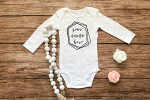 Baby Clothing Mockup Bundle