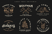 Blues Vacations Extra Logo, a Sans Serif Font by Anxiety Studio (Thumbnail 4 of 8)