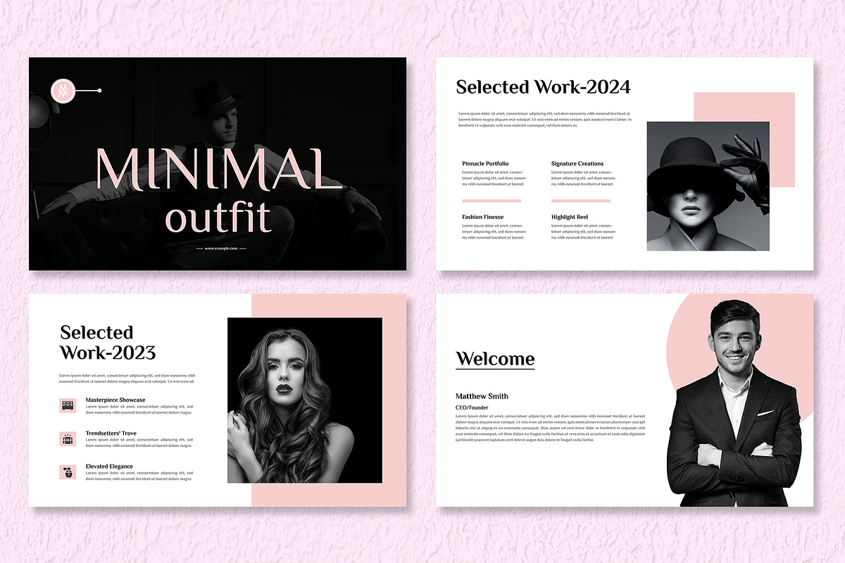 Minimal Outfit Presentation, a Presentation Template by Mighty-Slide (Photo 2 of 6)