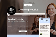 Coaching/Consulting Website Template, a Squarespace Template by WebInAWeek (Thumbnail 1 of 7)