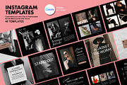 Chic Canva Instagram Templates, a Social Media Template by Spark Design (Thumbnail 1 of 4)