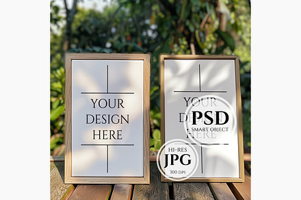 Frame Mockup, Wall Art Frame Mockup