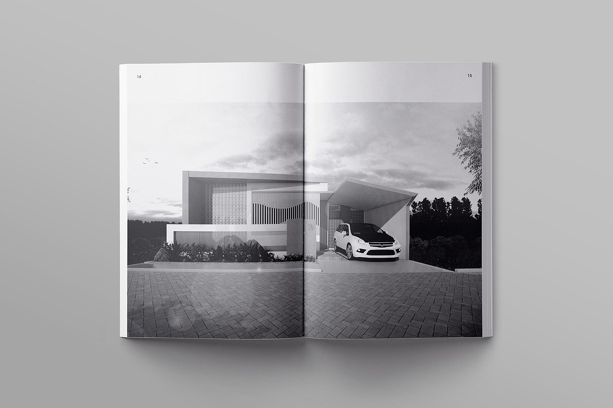 Architecture Portfolio Template, a Brochure Template by ElvinPrint (Photo 8 of 10)