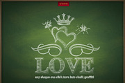 Chalk realistic vector AI style, a Layer Style Add-On by leezarius (Thumbnail 5 of 7)
