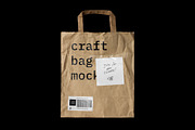 Craft Bag Mockup, a Books & Magazine Mockup by BULBFISH (Thumbnail 2 of 7)