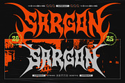 Sad Rock Typeface, a Blackletter Font by alit design (Thumbnail 2 of 20)