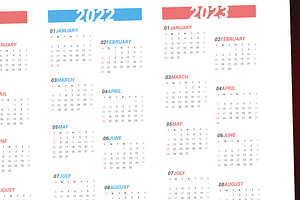 Calendar For Next 4 Years 2020-2023