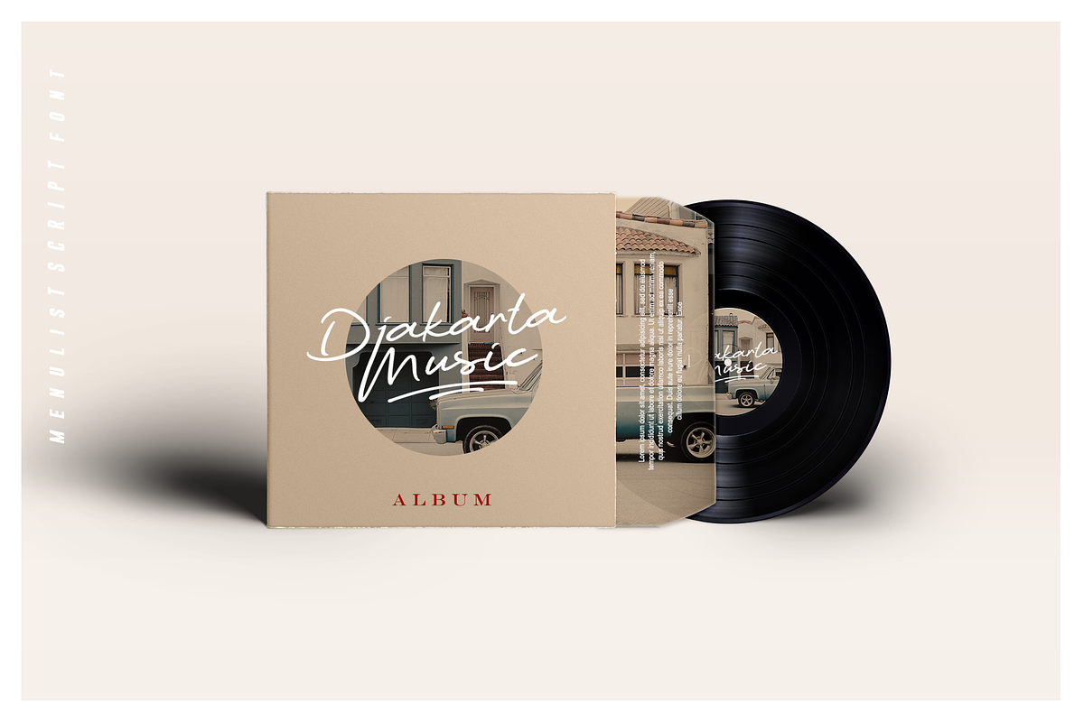 SALE! Menulist Typeface preview 7