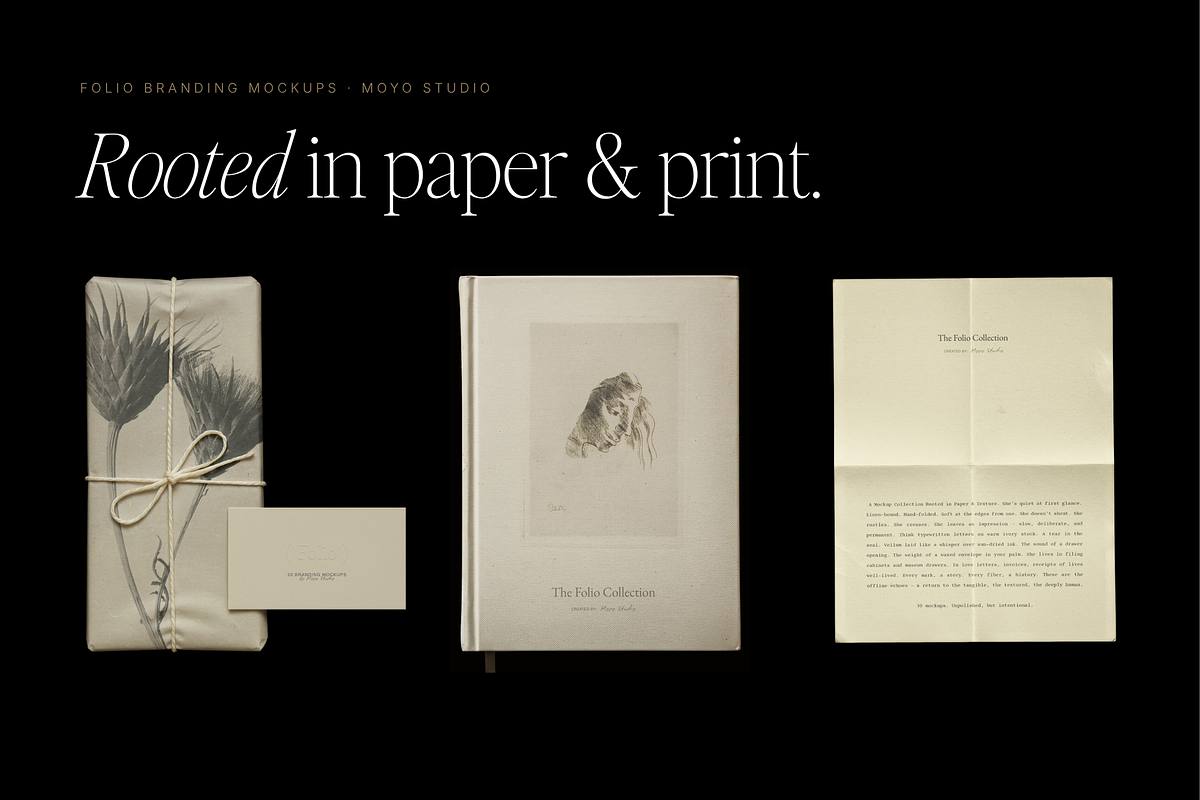 Folio 30 Branding Mockup Collection, an Advertising Mockup by Moyo Studio (Photo 5 of 13)