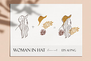 One Line Art Woman Boho, a Person Illustration by velychko.ua (Thumbnail 7 of 8)