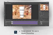 3D animated tumbler mockup Curved 30, a Product Mockup by Trendingdigital (Thumbnail 4 of 6)