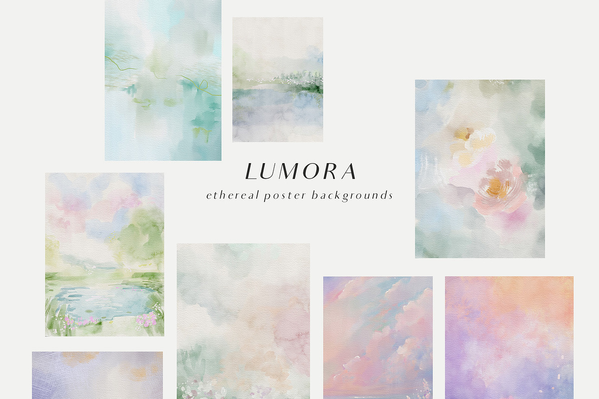 Abstract background textured posters, a Background Graphic by Grace Noboa Illustrations (Photo 6 of 19)