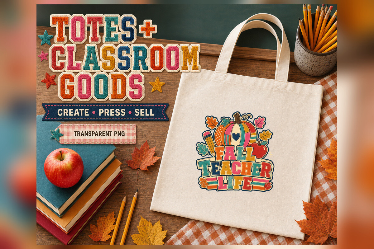Fall Teacher Club 60 PNG Designs, an Object Graphic by KamimiArt (Photo 5 of 6)