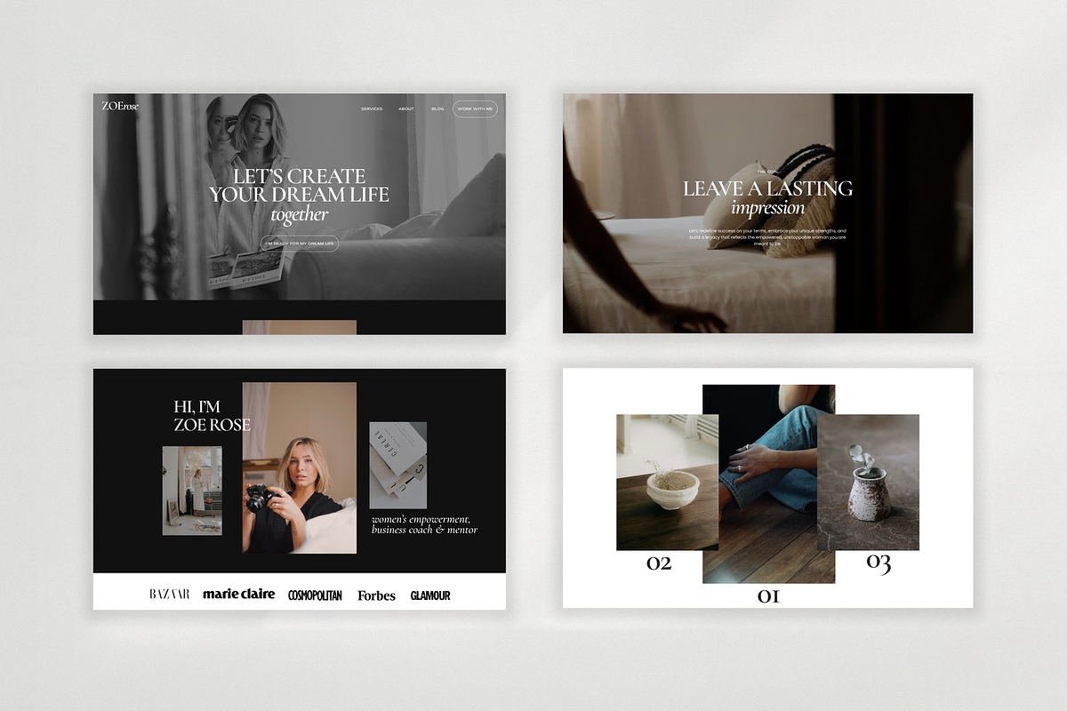 Aesthetic Squarespace Template, a Squarespace Template by StudioRoams (Photo 3 of 5)