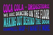 CHOUZ - A Psychedelian Font, a Sans Serif Font by Brainware Graphic (Thumbnail 5 of 5)