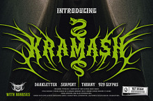 Kramash Typeface