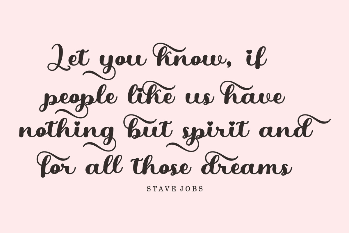 Oh Amazing Font, a Script Font by Bosstype Studio (Photo 7 of 8)