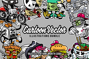 98 Cartoon Vector Bundle, an Illustration by roach_graphic (Thumbnail 1 of 15)