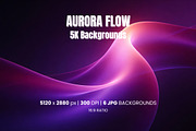 Aurora Flow – 5K Wallpapers, a Wallpaper Graphic by Pulsecolor (Thumbnail 1 of 4)