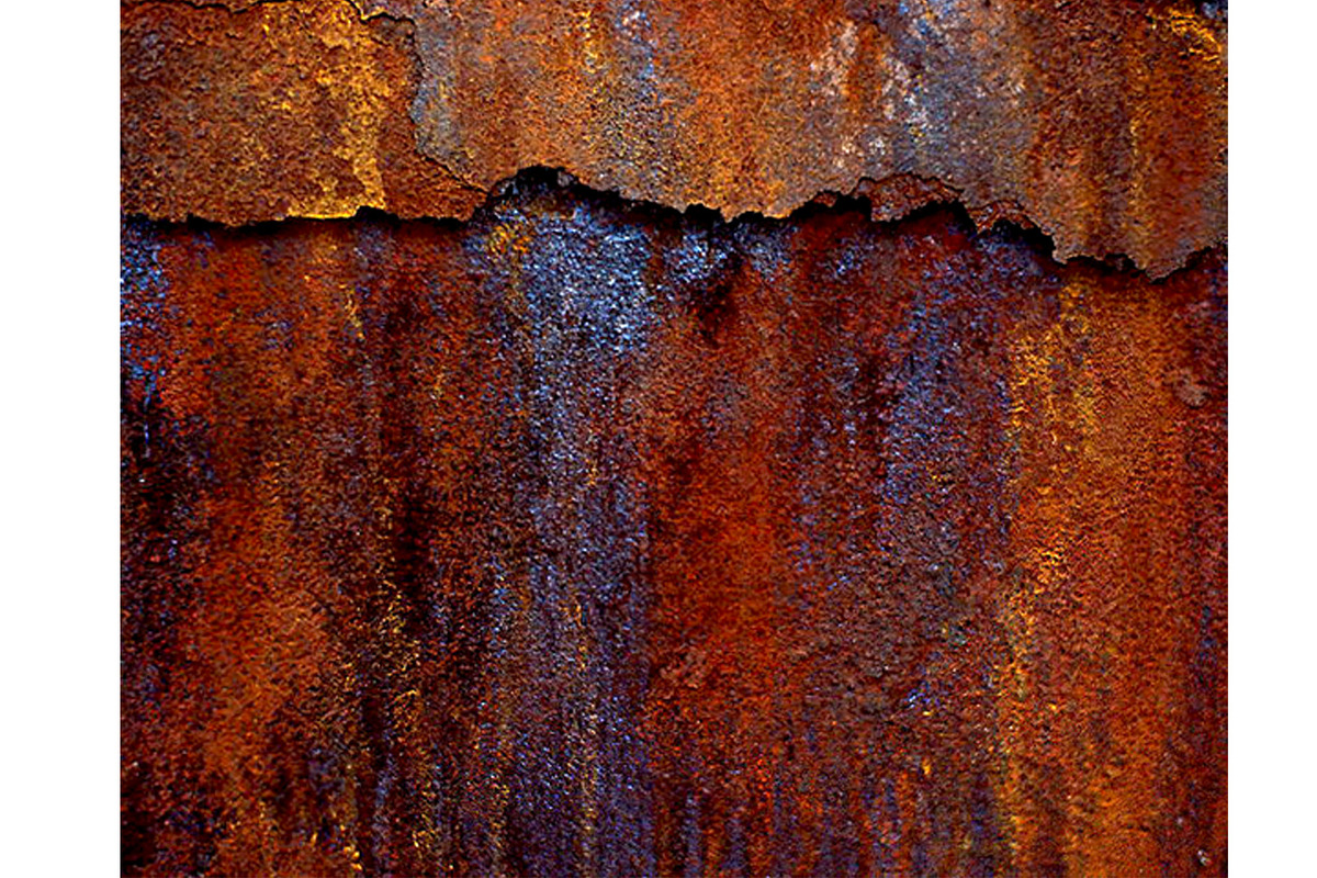Rust and Metal Background, a Pattern Graphic by Sharon Schwalbe